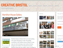 Tablet Screenshot of creativebristol.org